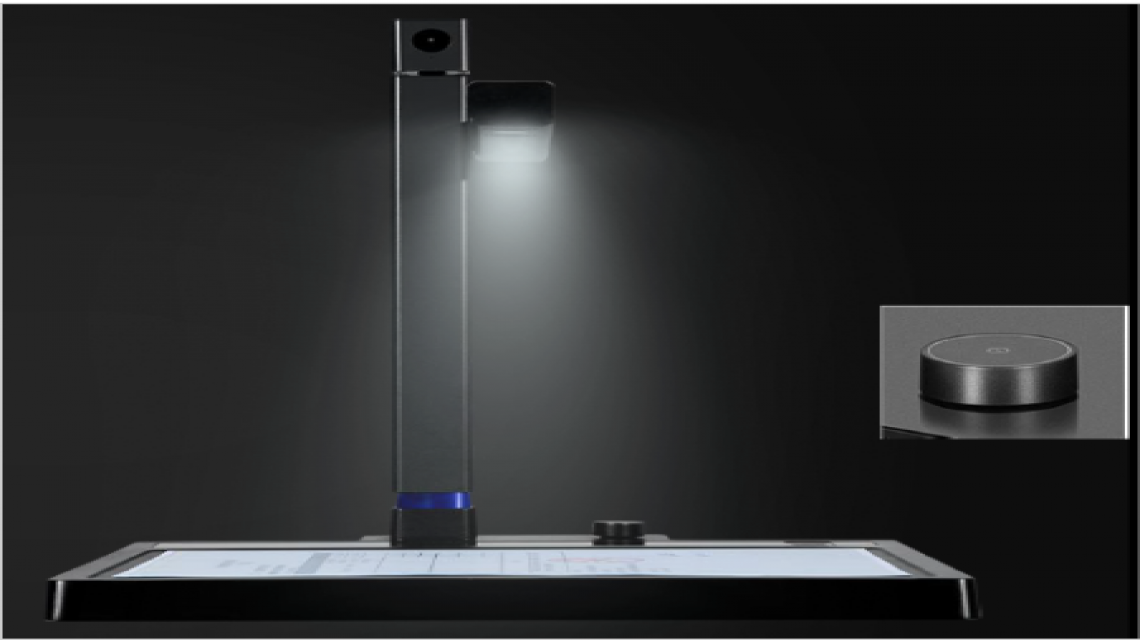 成者尚(Shine)系列:Shine 1000A Plus S2RIU3 1000萬像素高拍儀+簽字板+腳踏掃描